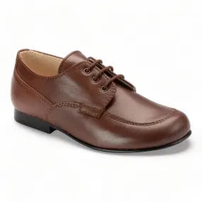 22225 - Brown Soft Leather Lace for Boy by Beberlis