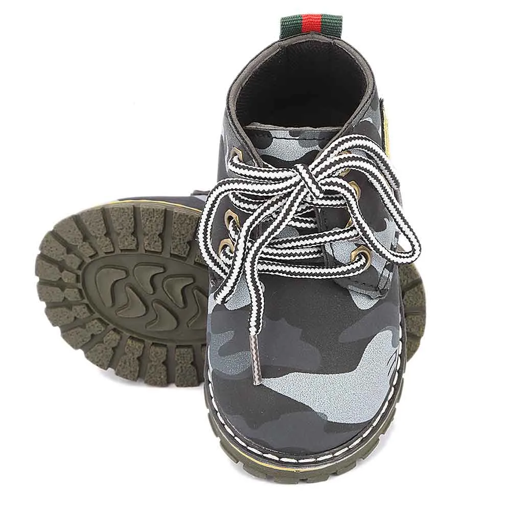 Boys Casual Shoes B08 - Black