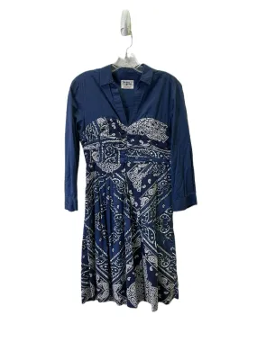 Dress Work By Holding Horses In Blue, Size: M