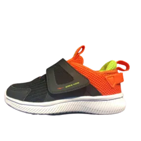 Erke Shoes Kids-Boys Running Black/D.Orange 63120103015-004