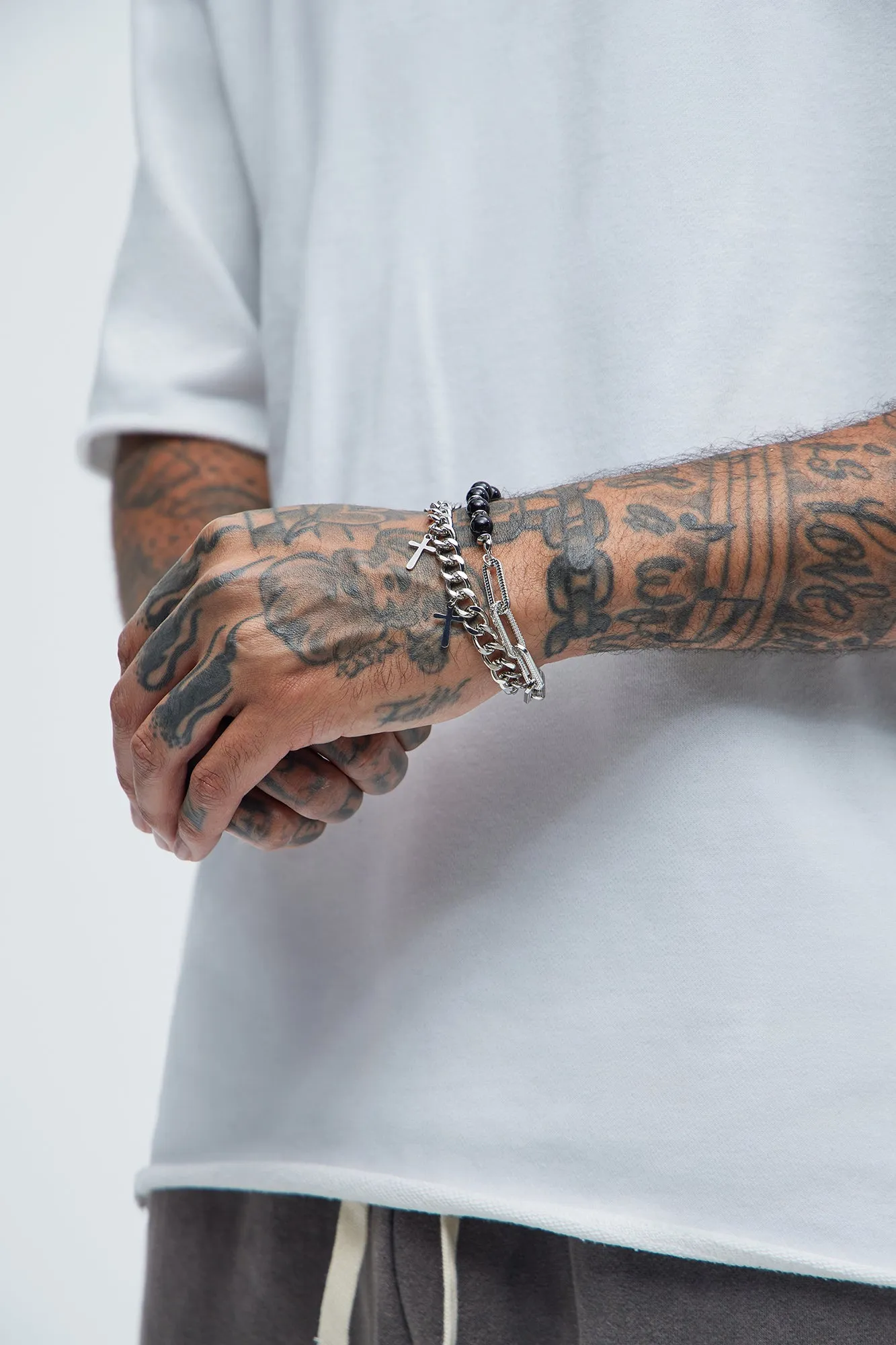 Furious Living Bracelet Set - Silver