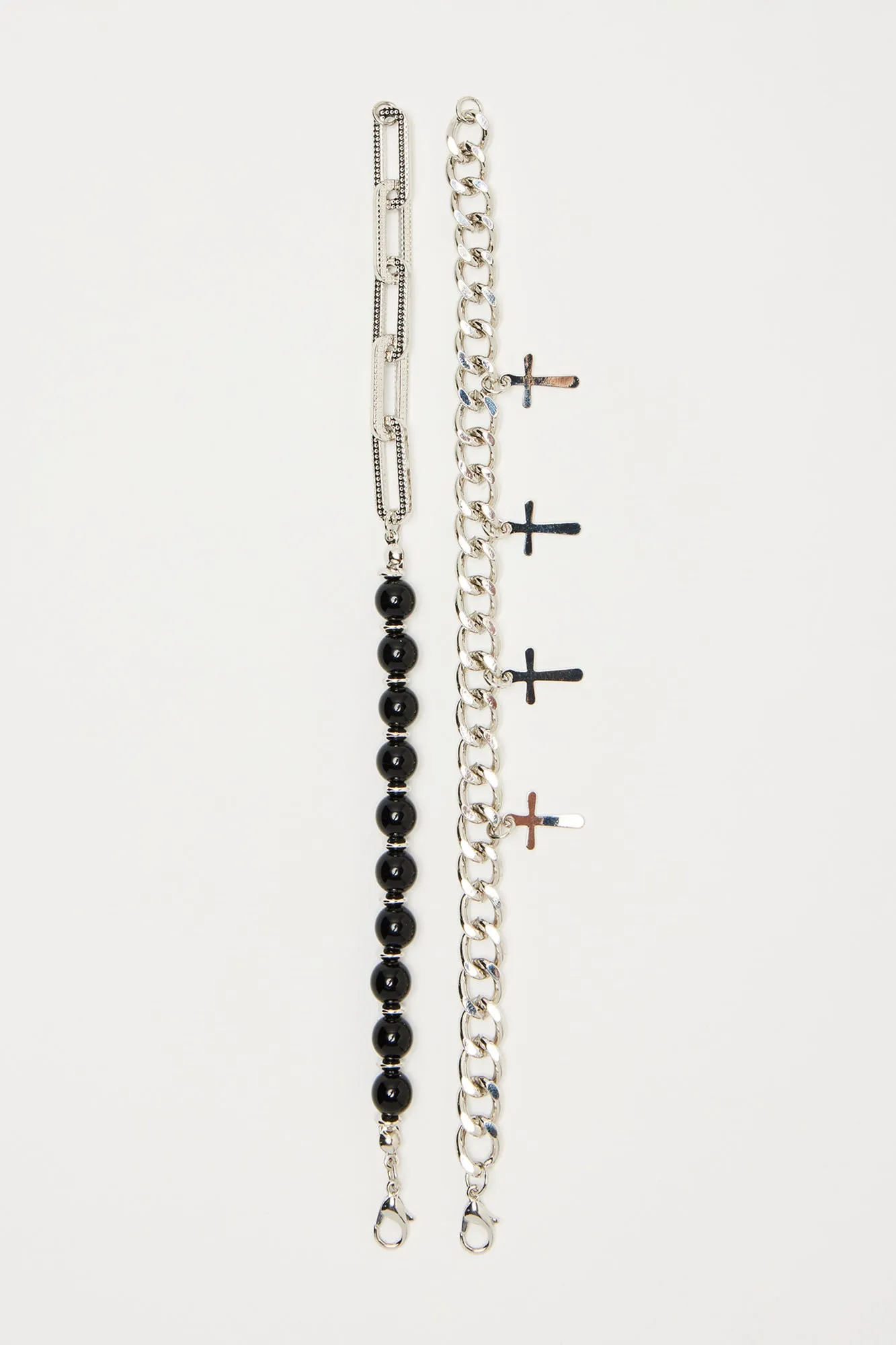 Furious Living Bracelet Set - Silver