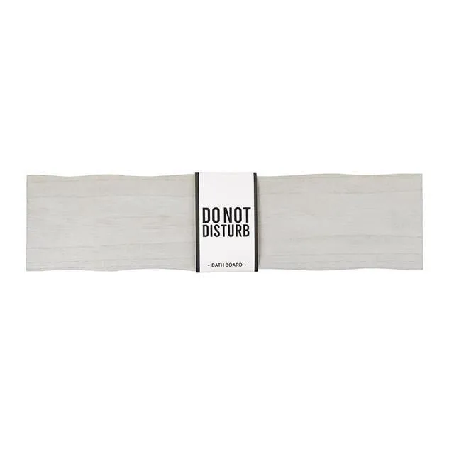 Grey Wood Bath Board