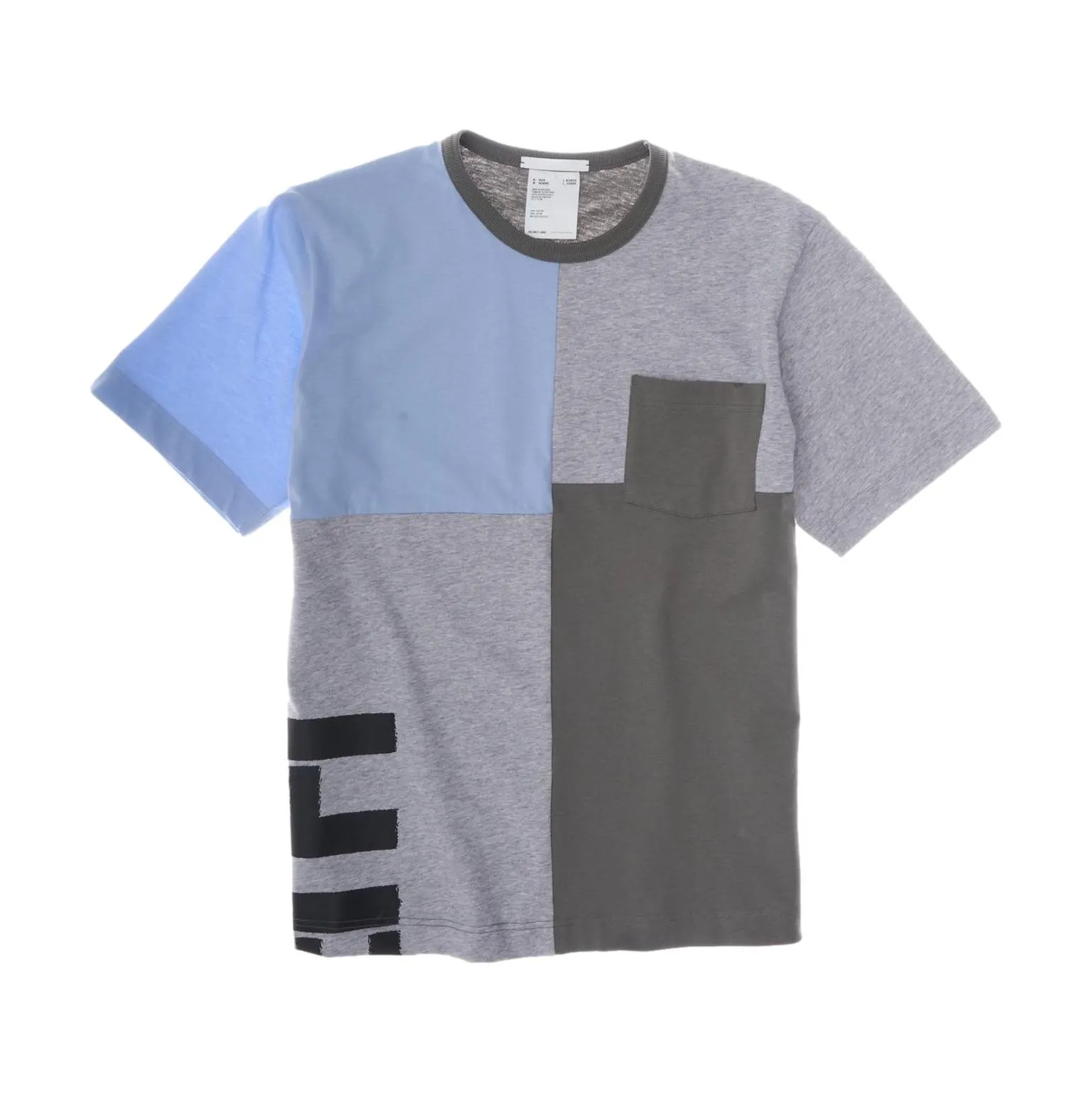 HELMUT LANG PATCHWORK T-SHIRT