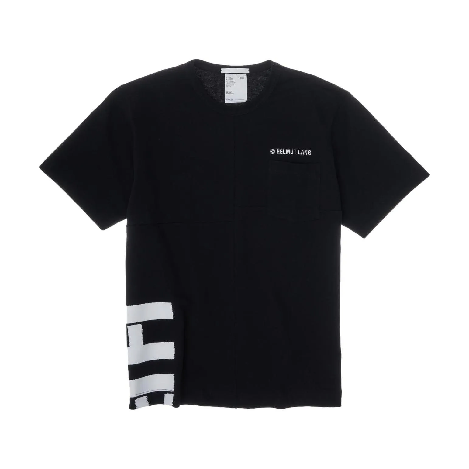 HELMUT LANG PATCHWORK T-SHIRT