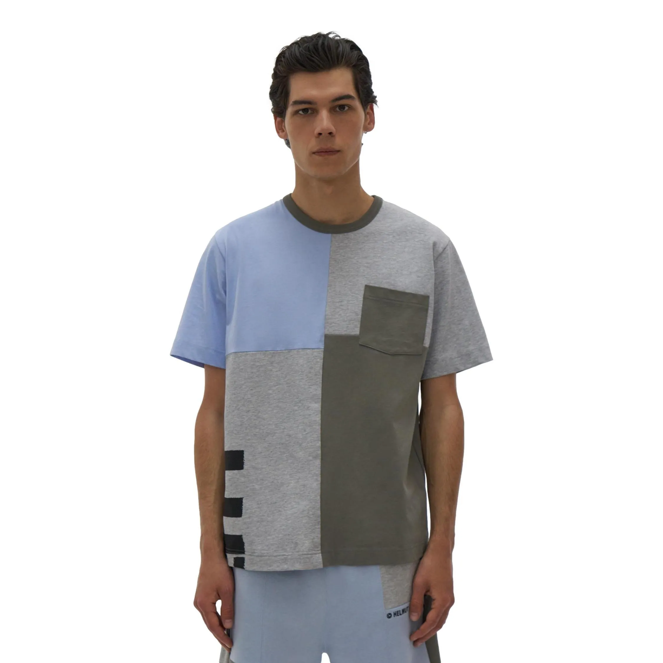 HELMUT LANG PATCHWORK T-SHIRT