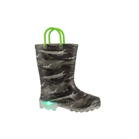 MONKEY BARS Boy's Light Up Rain Boots