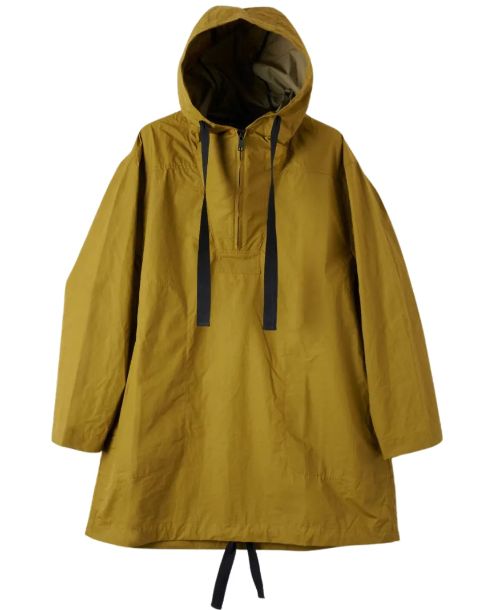 Ochre Oversized Kagool Jacket - Cotton Ripstop Material