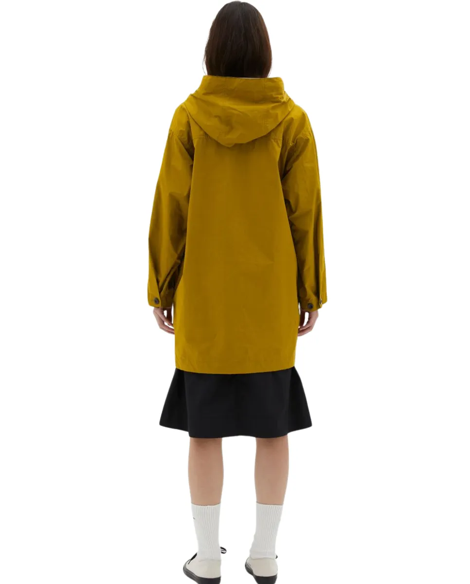 Ochre Oversized Kagool Jacket - Cotton Ripstop Material