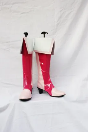 Smile Precure!  Pretty Cure Cosplay Boots Shoes Pink
