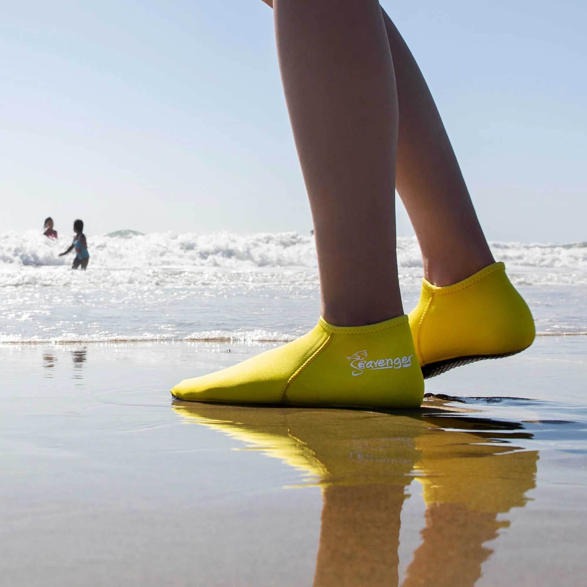 Zephyr 3mm Neoprene Socks - Yellow