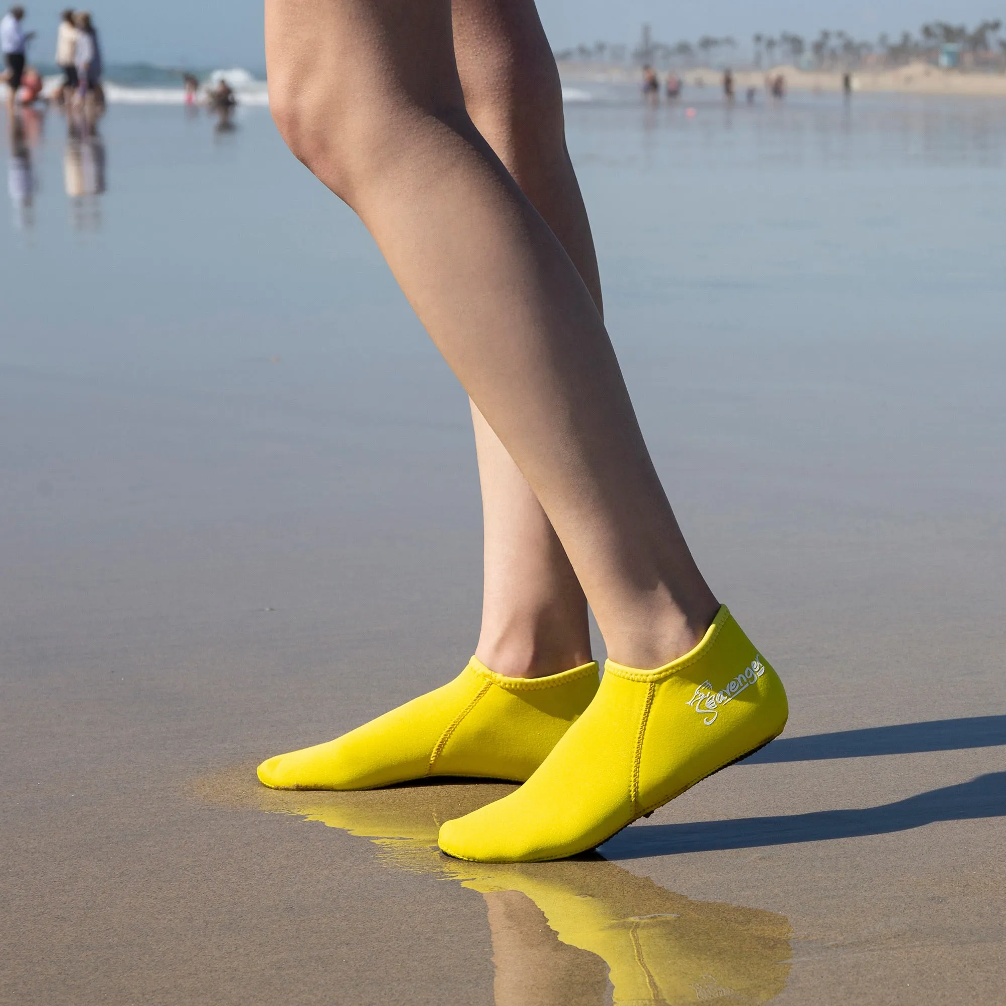 Zephyr 3mm Neoprene Socks - Yellow