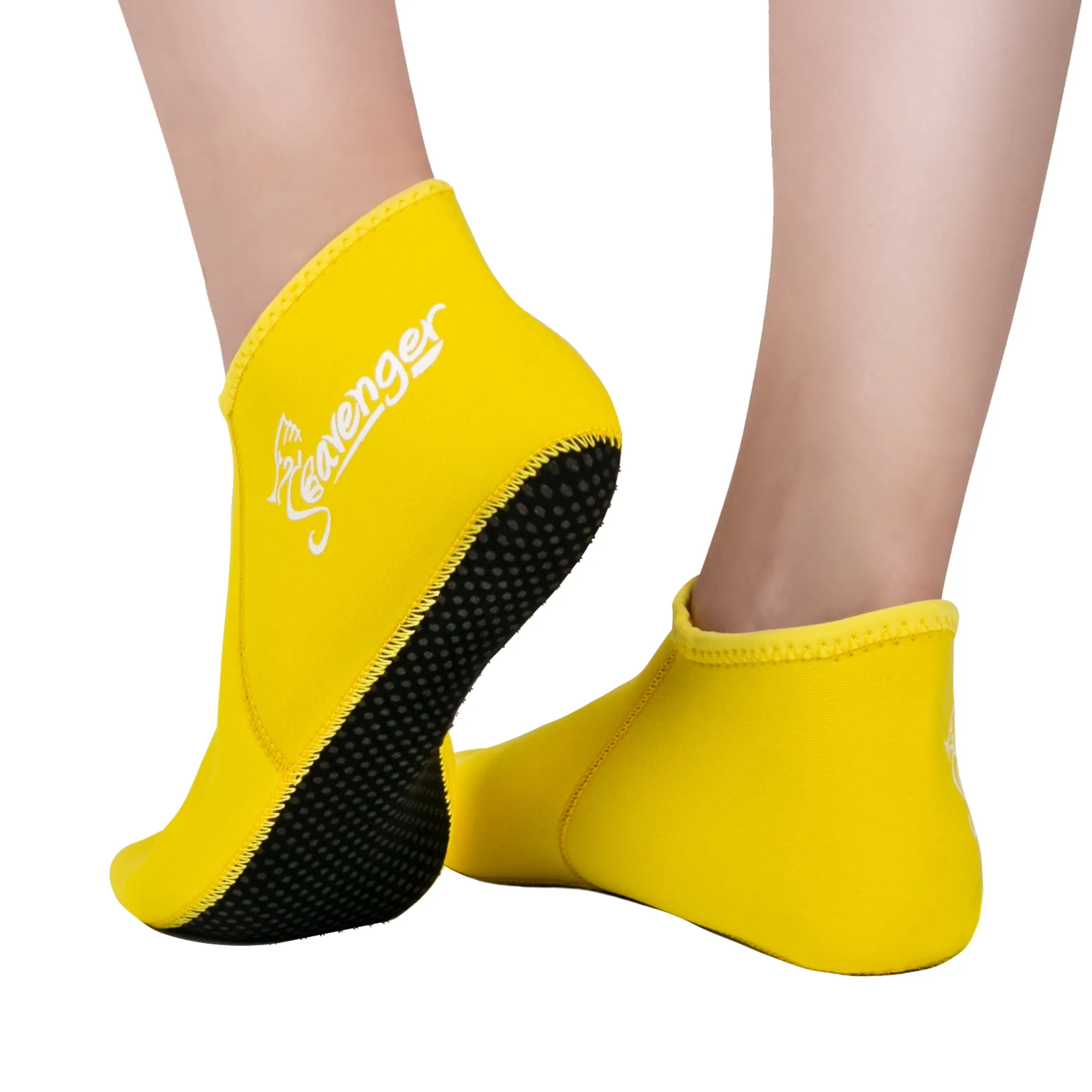 Zephyr 3mm Neoprene Socks - Yellow